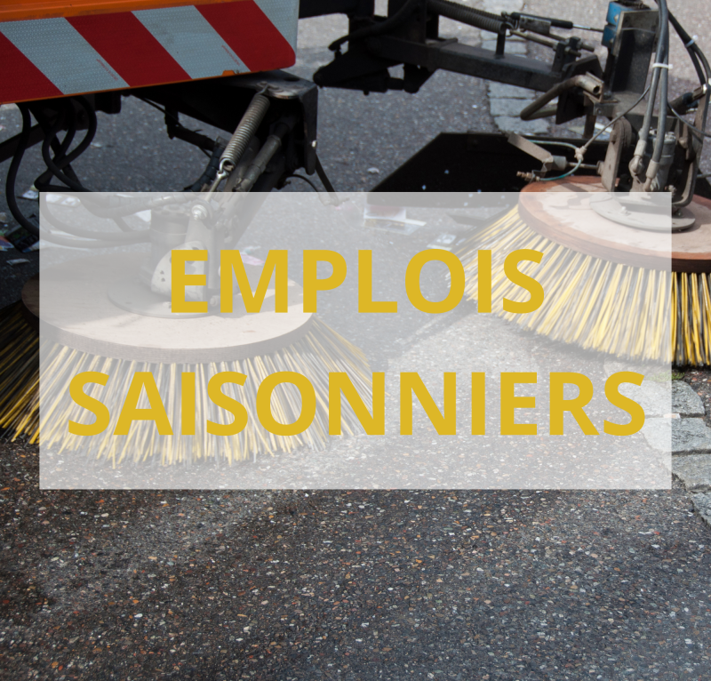 Recrutement emplois saisonniers