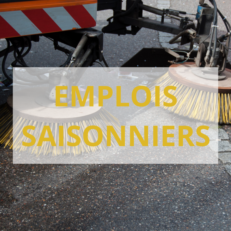 Recrutement emplois saisonniers