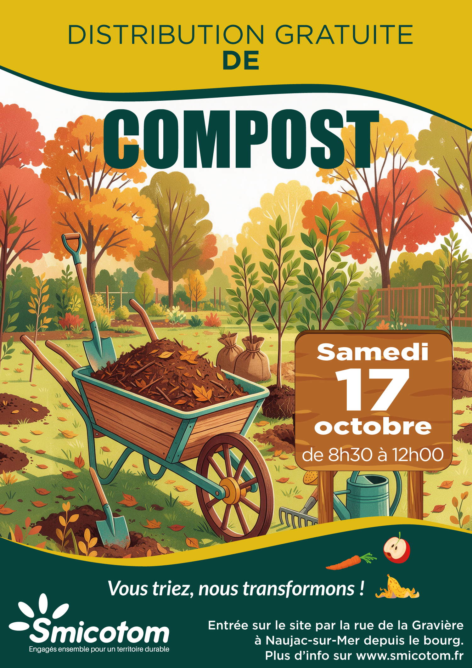 Distribution gratuite de compost